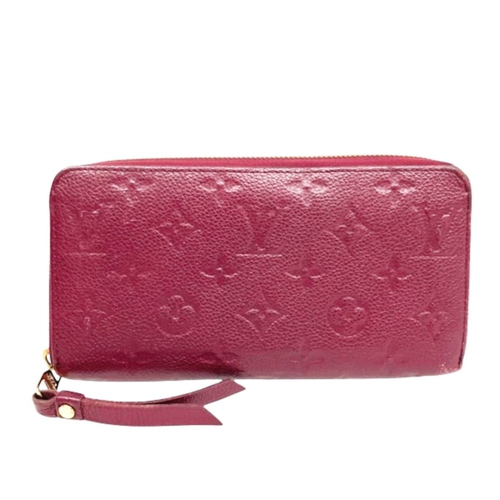 Louis Vuitton Zippy Wallet Long Monogram Empreinte Leather M61865